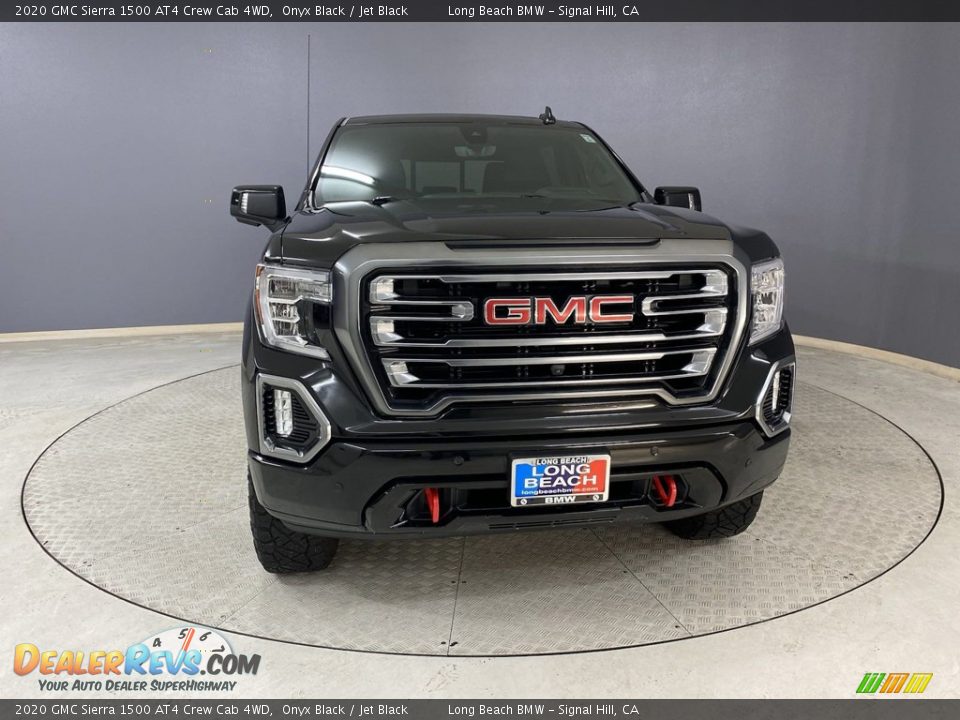 2020 GMC Sierra 1500 AT4 Crew Cab 4WD Onyx Black / Jet Black Photo #2