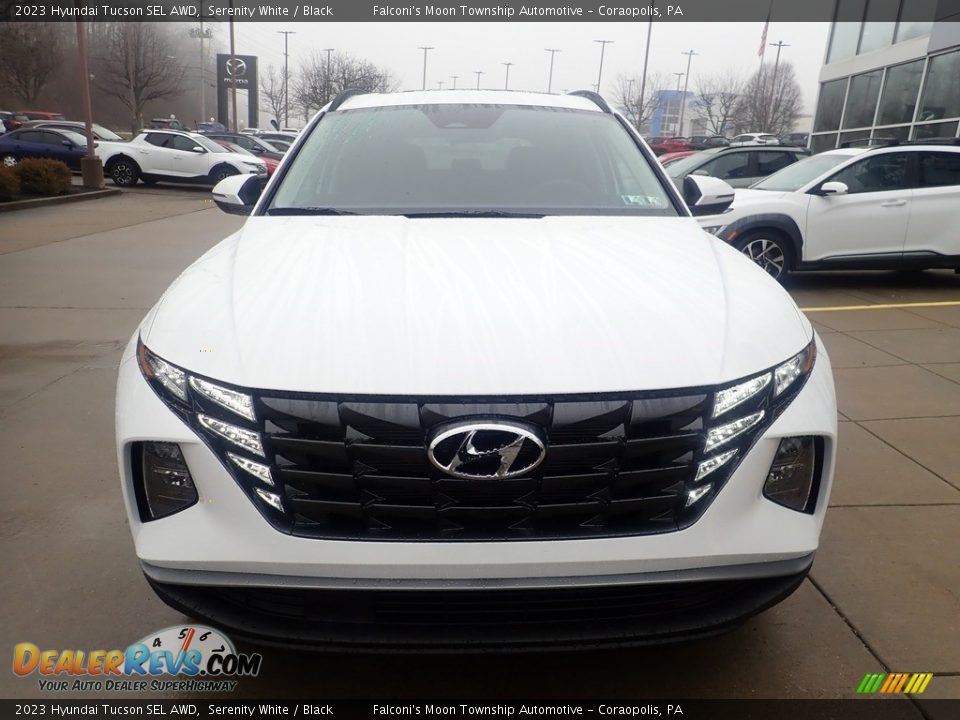 2023 Hyundai Tucson SEL AWD Serenity White / Black Photo #8