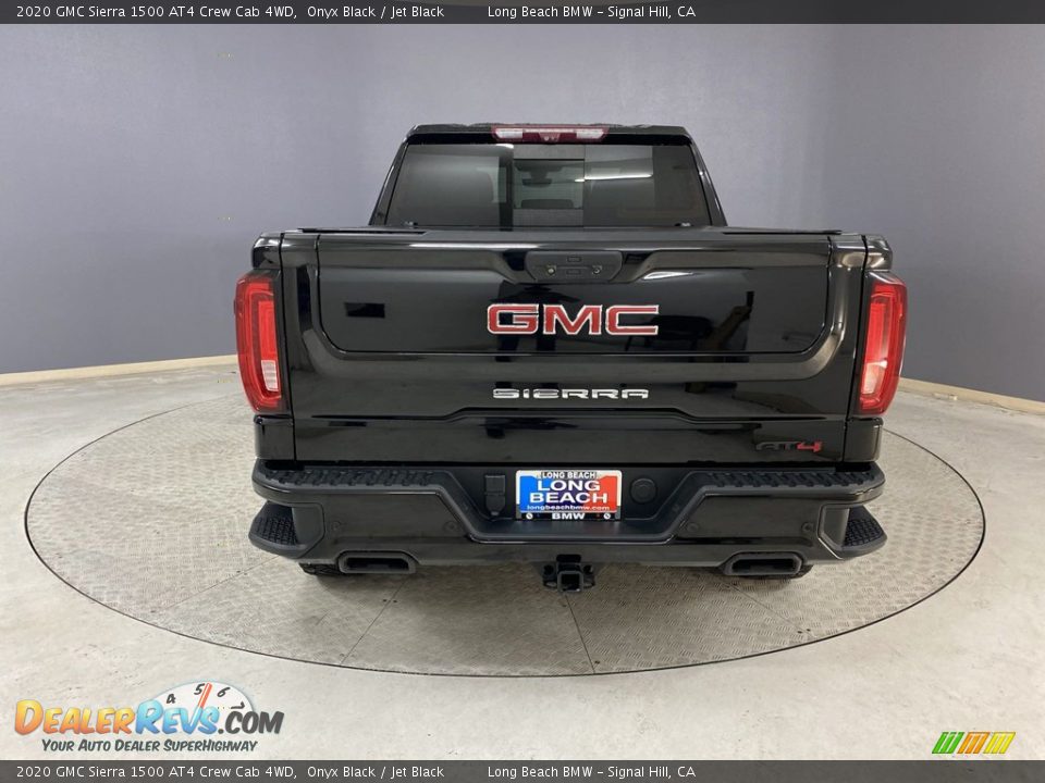 2020 GMC Sierra 1500 AT4 Crew Cab 4WD Onyx Black / Jet Black Photo #4