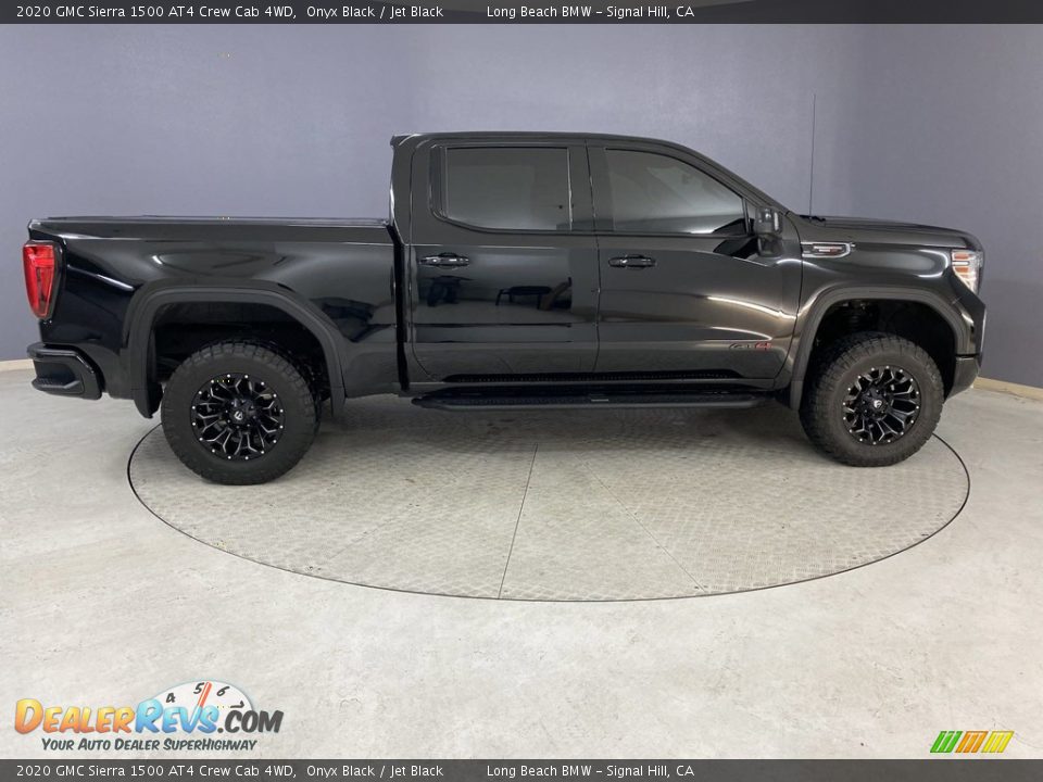 2020 GMC Sierra 1500 AT4 Crew Cab 4WD Onyx Black / Jet Black Photo #5