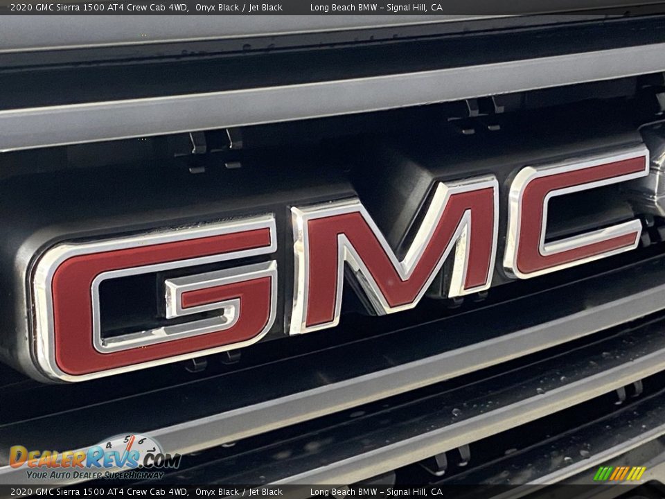 2020 GMC Sierra 1500 AT4 Crew Cab 4WD Onyx Black / Jet Black Photo #7