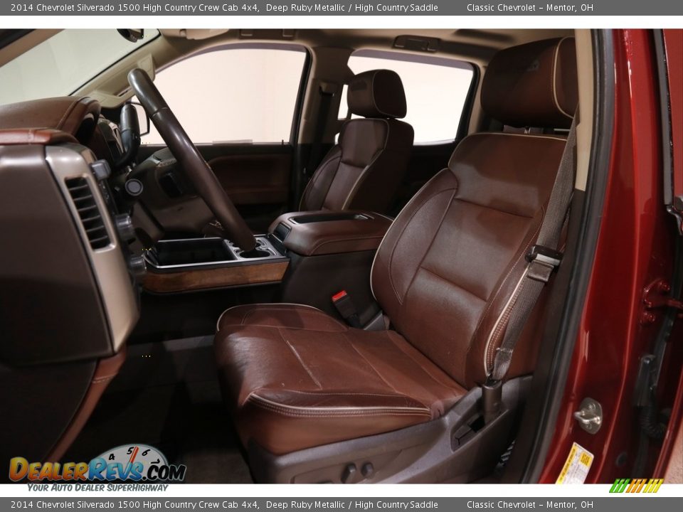 2014 Chevrolet Silverado 1500 High Country Crew Cab 4x4 Deep Ruby Metallic / High Country Saddle Photo #5