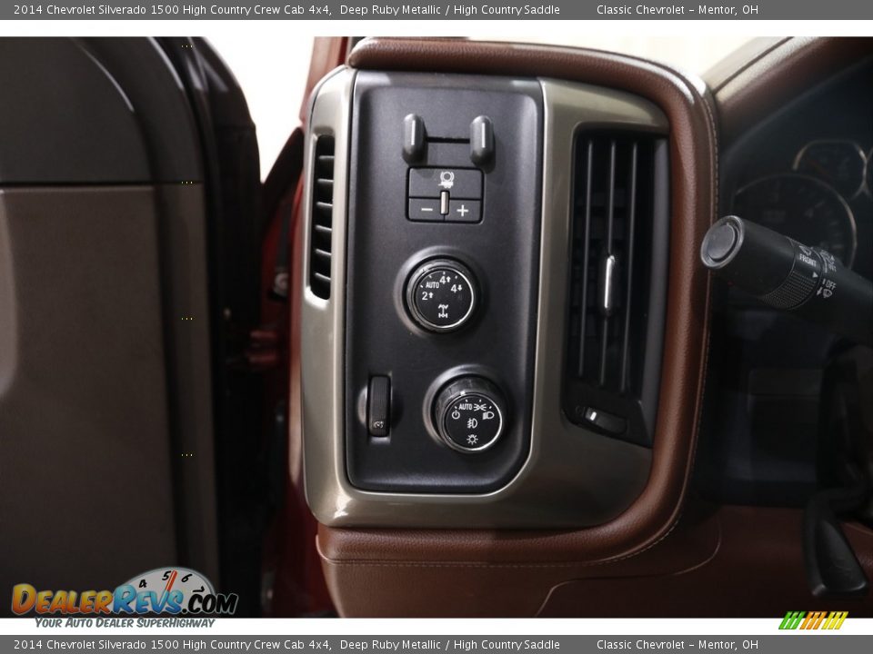 2014 Chevrolet Silverado 1500 High Country Crew Cab 4x4 Deep Ruby Metallic / High Country Saddle Photo #6