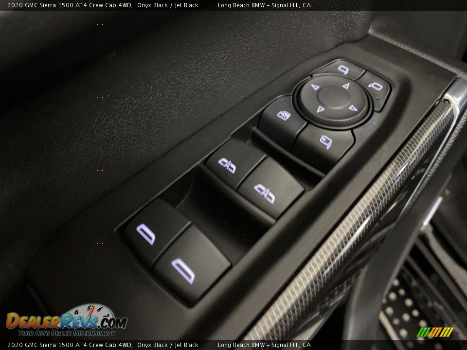 2020 GMC Sierra 1500 AT4 Crew Cab 4WD Onyx Black / Jet Black Photo #13