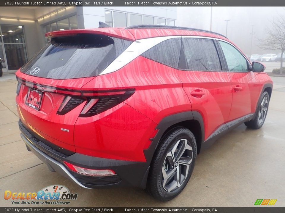 2023 Hyundai Tucson Limited AWD Calypso Red Pearl / Black Photo #2