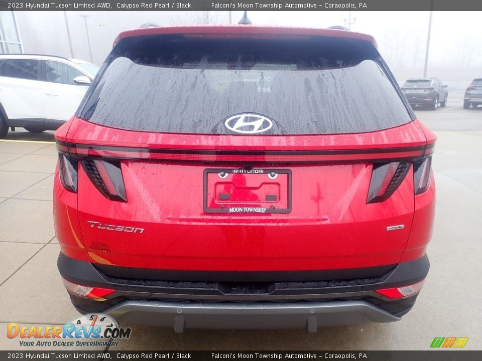 2023 Hyundai Tucson Limited AWD Calypso Red Pearl / Black Photo #3