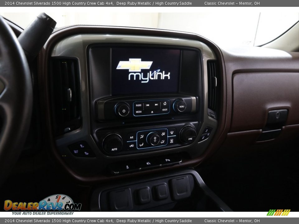 2014 Chevrolet Silverado 1500 High Country Crew Cab 4x4 Deep Ruby Metallic / High Country Saddle Photo #10