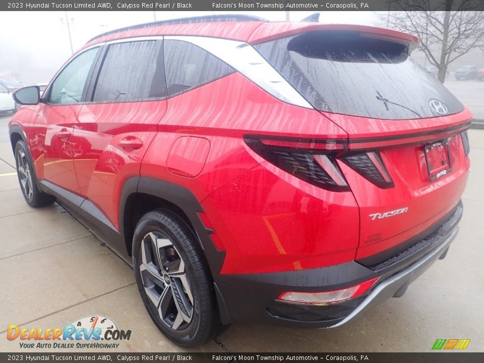2023 Hyundai Tucson Limited AWD Calypso Red Pearl / Black Photo #5