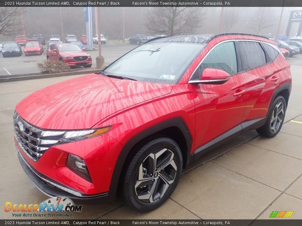 2023 Hyundai Tucson Limited AWD Calypso Red Pearl / Black Photo #7