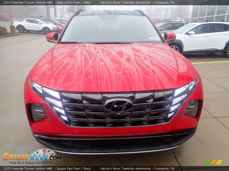 2023 Hyundai Tucson Limited AWD Calypso Red Pearl / Black Photo #8