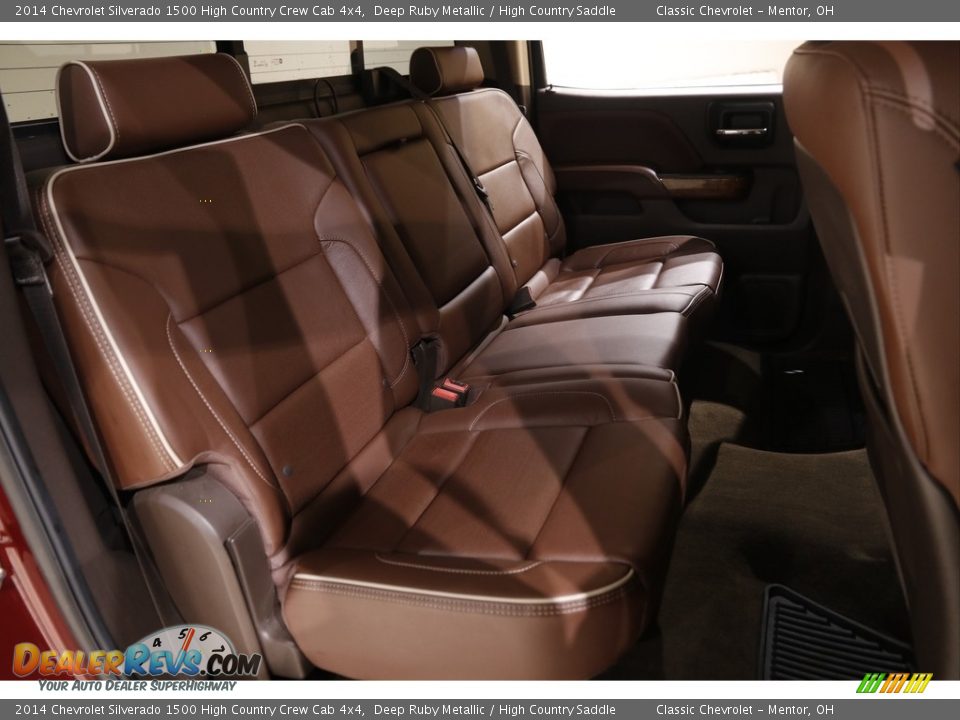 2014 Chevrolet Silverado 1500 High Country Crew Cab 4x4 Deep Ruby Metallic / High Country Saddle Photo #18
