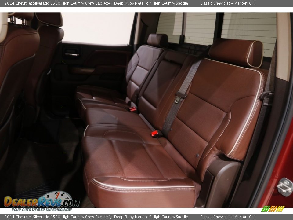 2014 Chevrolet Silverado 1500 High Country Crew Cab 4x4 Deep Ruby Metallic / High Country Saddle Photo #19