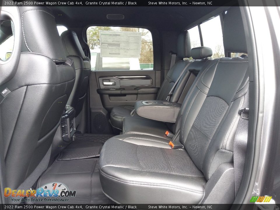 Rear Seat of 2022 Ram 2500 Power Wagon Crew Cab 4x4 Photo #14