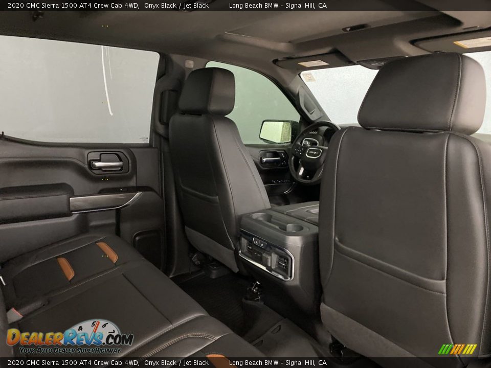 2020 GMC Sierra 1500 AT4 Crew Cab 4WD Onyx Black / Jet Black Photo #34