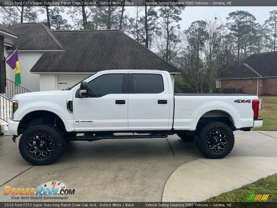 2019 Ford F250 Super Duty King Ranch Crew Cab 4x4 Oxford White / Black Photo #1