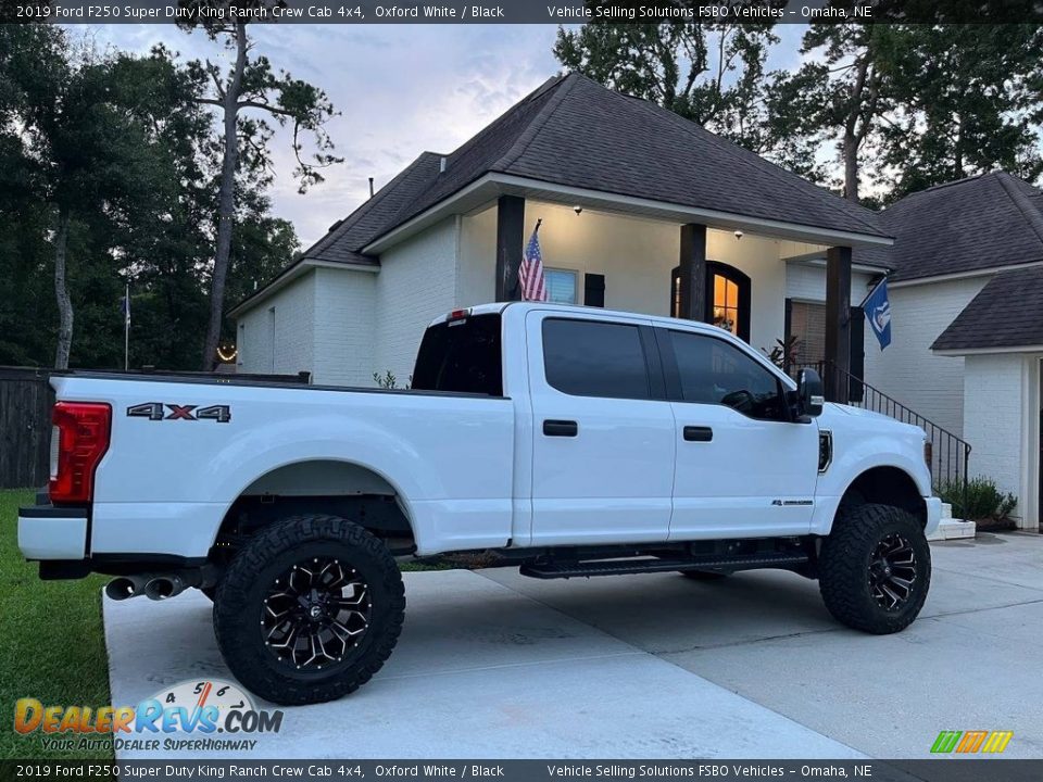 2019 Ford F250 Super Duty King Ranch Crew Cab 4x4 Oxford White / Black Photo #18