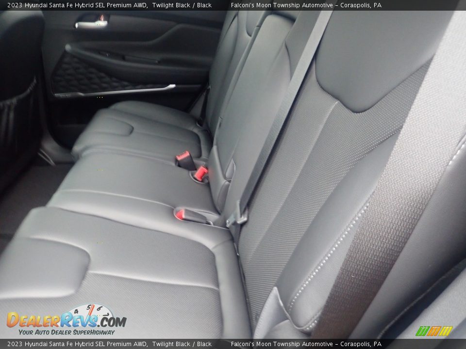 2023 Hyundai Santa Fe Hybrid SEL Premium AWD Twilight Black / Black Photo #12