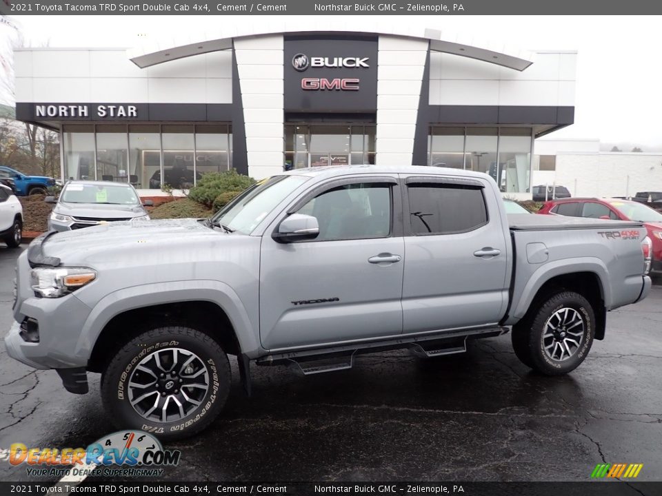 2021 Toyota Tacoma TRD Sport Double Cab 4x4 Cement / Cement Photo #1