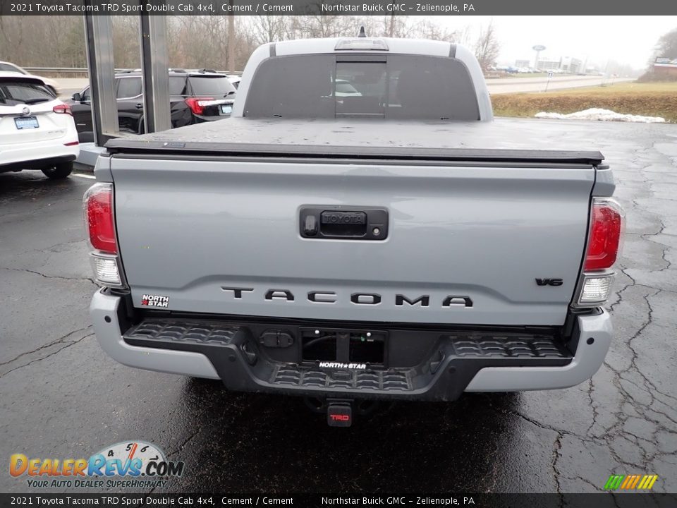 2021 Toyota Tacoma TRD Sport Double Cab 4x4 Cement / Cement Photo #4
