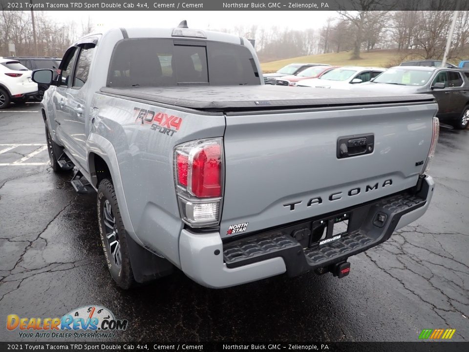 2021 Toyota Tacoma TRD Sport Double Cab 4x4 Cement / Cement Photo #5