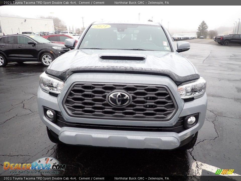 2021 Toyota Tacoma TRD Sport Double Cab 4x4 Cement / Cement Photo #11