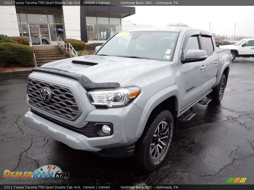2021 Toyota Tacoma TRD Sport Double Cab 4x4 Cement / Cement Photo #12