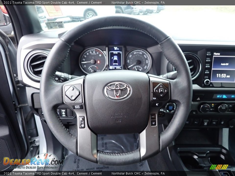 2021 Toyota Tacoma TRD Sport Double Cab 4x4 Cement / Cement Photo #28