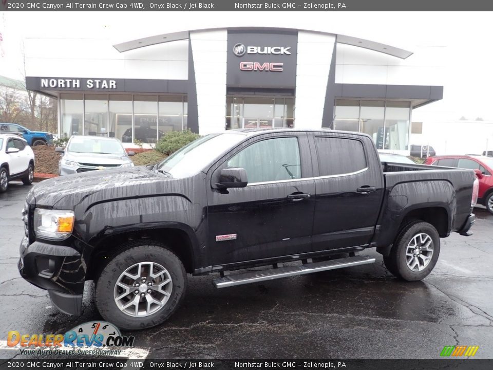 2020 GMC Canyon All Terrain Crew Cab 4WD Onyx Black / Jet Black Photo #1