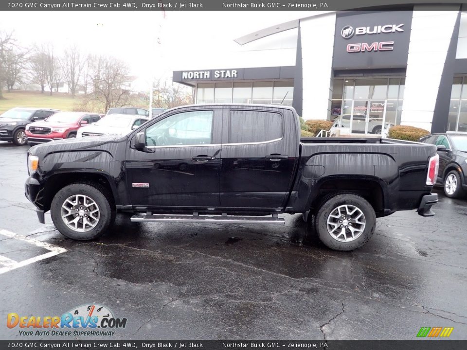 2020 GMC Canyon All Terrain Crew Cab 4WD Onyx Black / Jet Black Photo #2