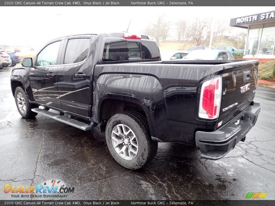 2020 GMC Canyon All Terrain Crew Cab 4WD Onyx Black / Jet Black Photo #3