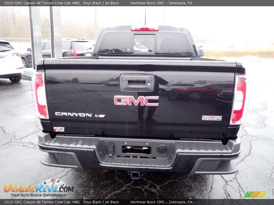 2020 GMC Canyon All Terrain Crew Cab 4WD Onyx Black / Jet Black Photo #5