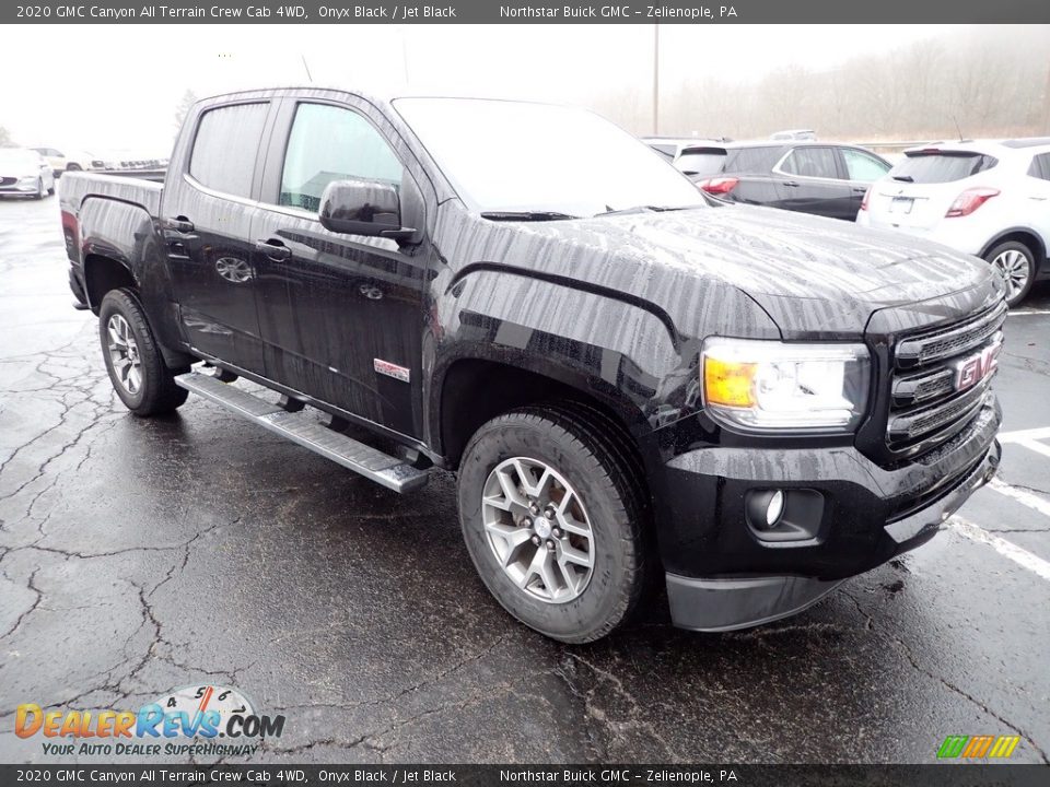 2020 GMC Canyon All Terrain Crew Cab 4WD Onyx Black / Jet Black Photo #9