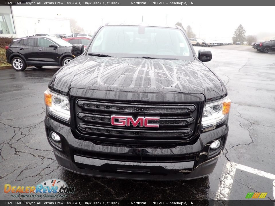 2020 GMC Canyon All Terrain Crew Cab 4WD Onyx Black / Jet Black Photo #11