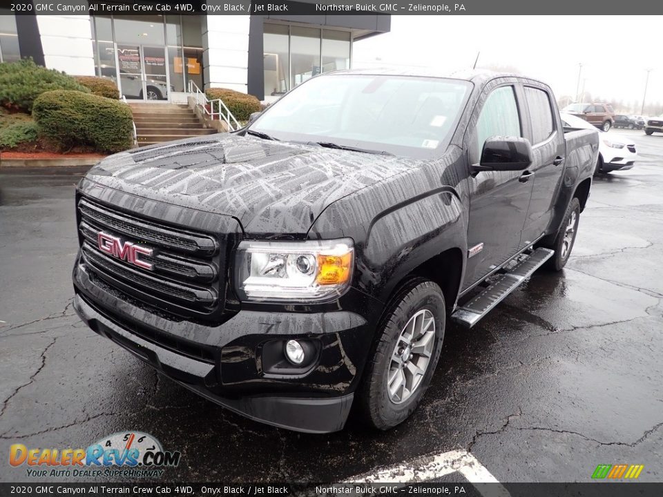 2020 GMC Canyon All Terrain Crew Cab 4WD Onyx Black / Jet Black Photo #12