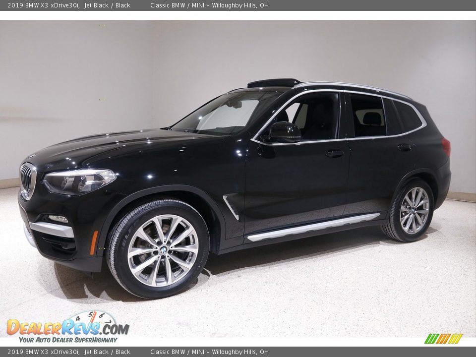 2019 BMW X3 xDrive30i Jet Black / Black Photo #3