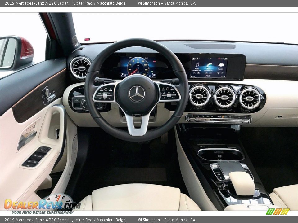 2019 Mercedes-Benz A 220 Sedan Jupiter Red / Macchiato Beige Photo #4