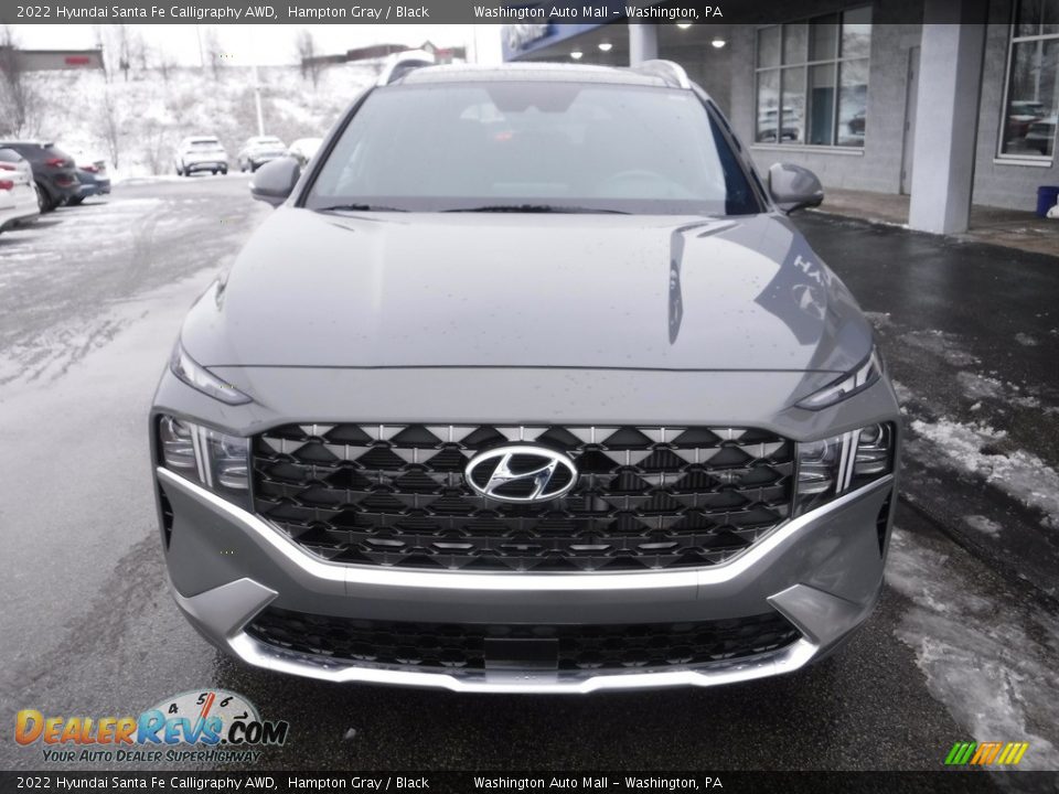 2022 Hyundai Santa Fe Calligraphy AWD Hampton Gray / Black Photo #5