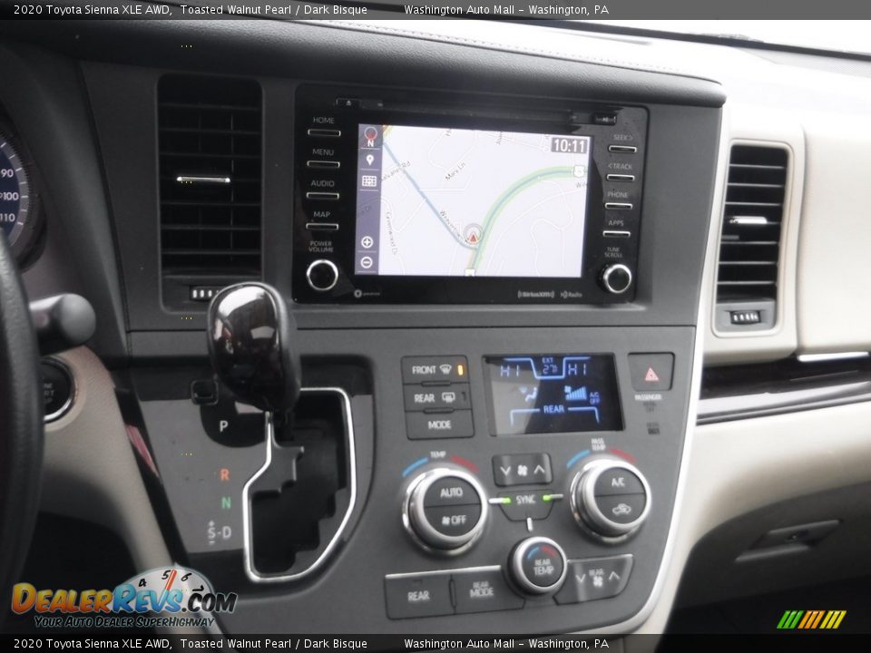 Controls of 2020 Toyota Sienna XLE AWD Photo #8