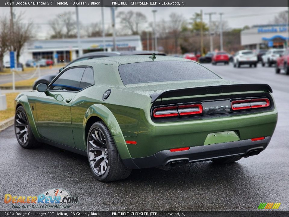 2020 Dodge Challenger SRT Hellcat F8 Green / Black Photo #8