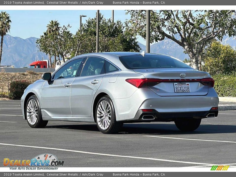 2019 Toyota Avalon Limited Celestial Silver Metallic / Ash/Dark Gray Photo #6