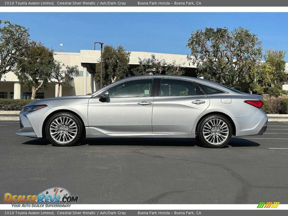 2019 Toyota Avalon Limited Celestial Silver Metallic / Ash/Dark Gray Photo #7