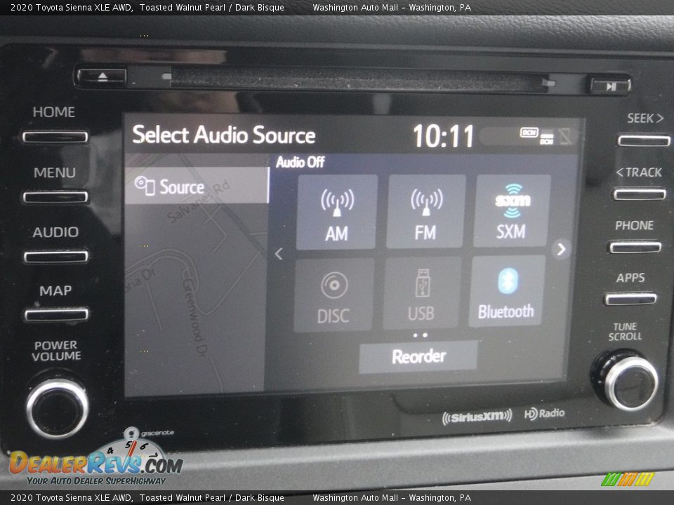 Audio System of 2020 Toyota Sienna XLE AWD Photo #12