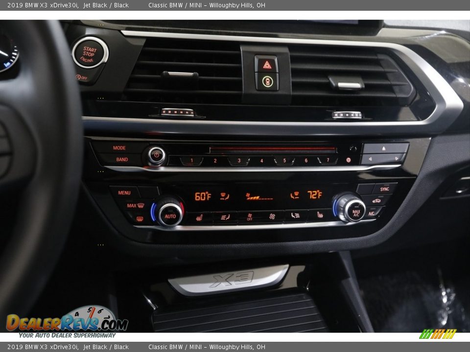 2019 BMW X3 xDrive30i Jet Black / Black Photo #14