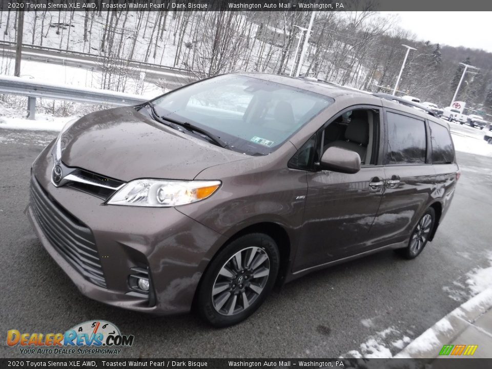 Toasted Walnut Pearl 2020 Toyota Sienna XLE AWD Photo #17