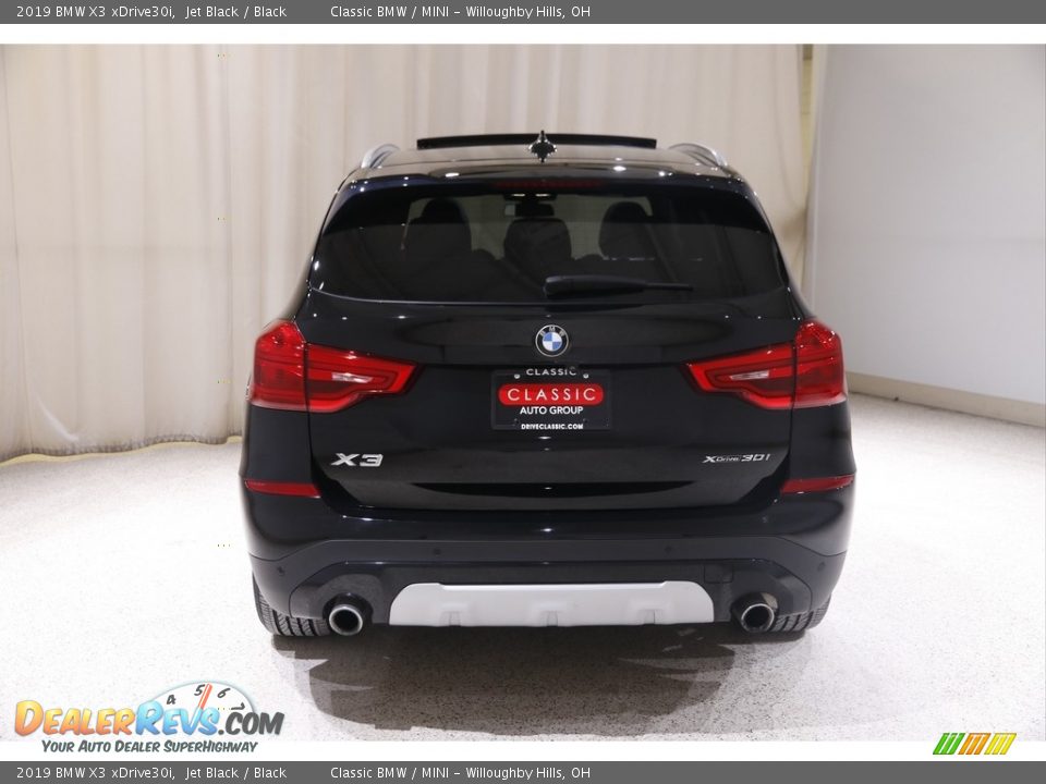 2019 BMW X3 xDrive30i Jet Black / Black Photo #22