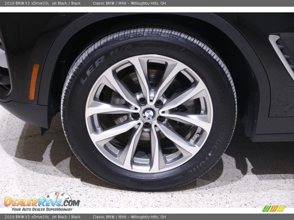2019 BMW X3 xDrive30i Jet Black / Black Photo #24