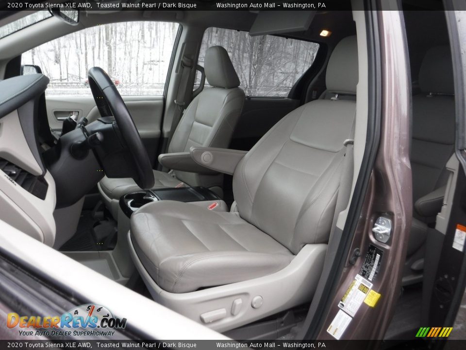 Dark Bisque Interior - 2020 Toyota Sienna XLE AWD Photo #26