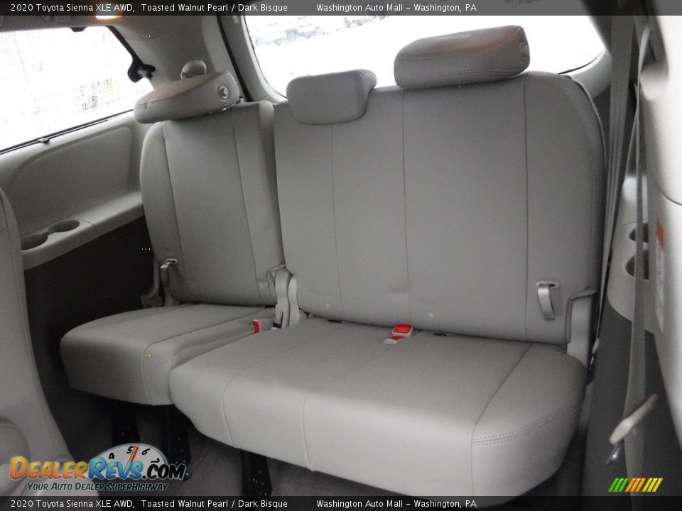 Rear Seat of 2020 Toyota Sienna XLE AWD Photo #35