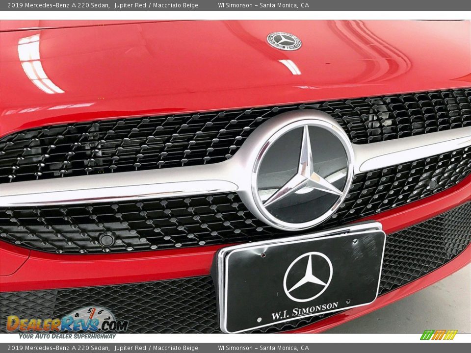 2019 Mercedes-Benz A 220 Sedan Jupiter Red / Macchiato Beige Photo #33