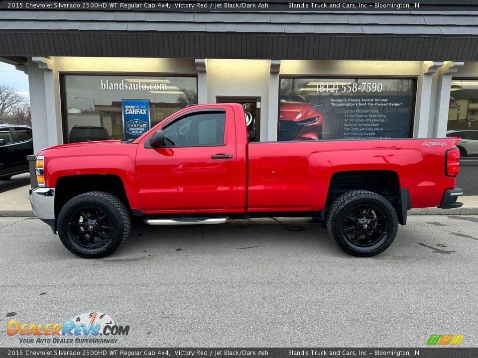 2015 Chevrolet Silverado 2500HD WT Regular Cab 4x4 Victory Red / Jet Black/Dark Ash Photo #1